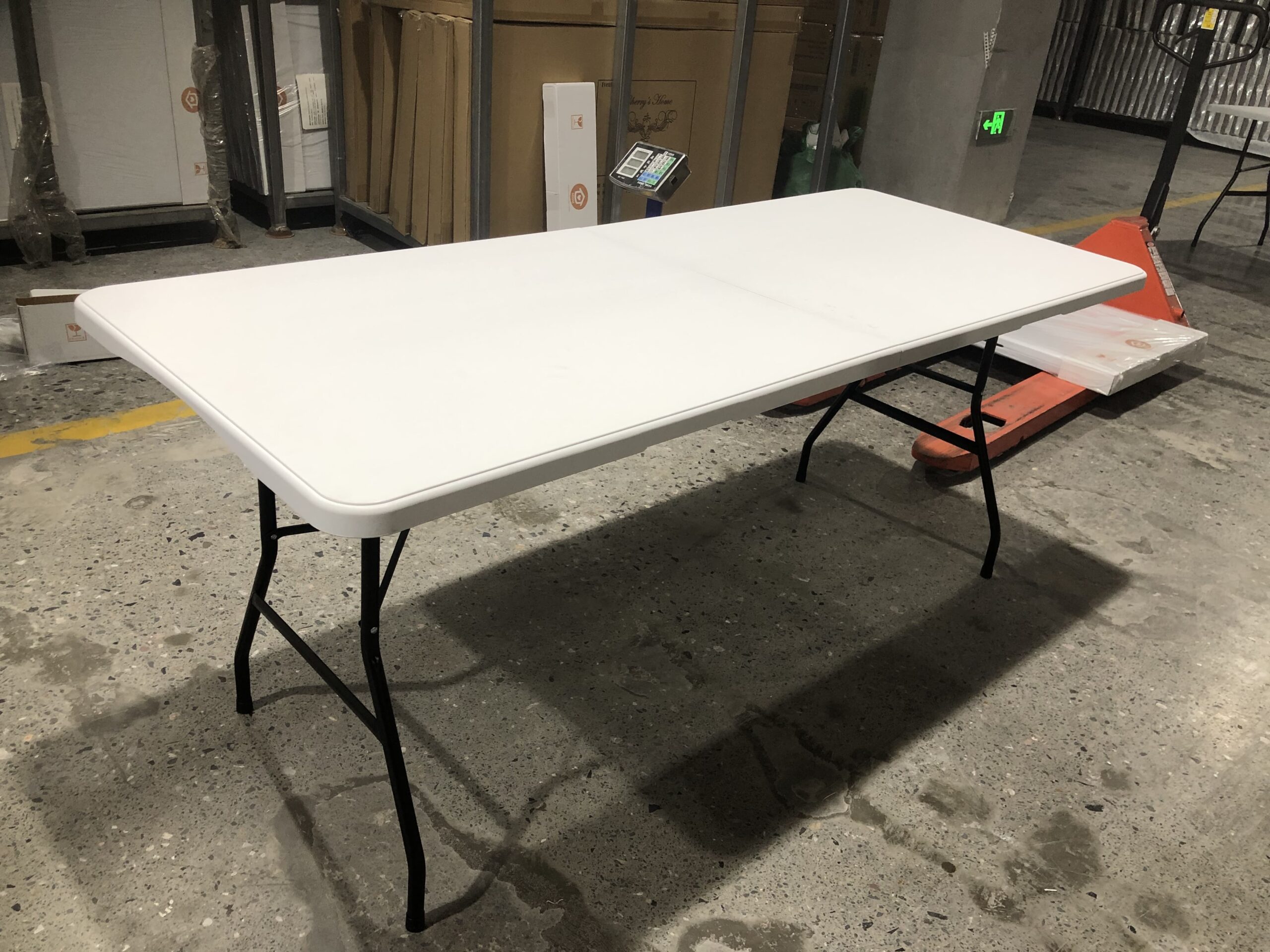 6 Ft Outside Plastic Folding Tables - Simple to Carry, Direct from Manufacturing facility