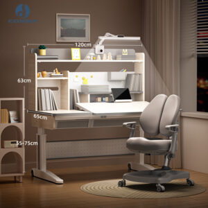 Adjustable Ergonomic Studying Desk and Chair Set for Youngsters Aged 3-18 – New Mannequin and Design for Research