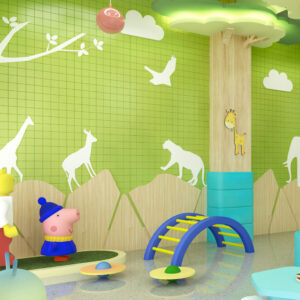 Beveled Subway Tiles in Glazed Ceramic Acrylic Colour for Kids’s Play Areas, Residing Rooms, Colleges, and Kindergartens