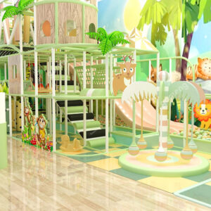 Most Well-liked Jungle-Themed Indoor Tender Play Sports activities Playground for Children – Enjoyable Naughty Fort